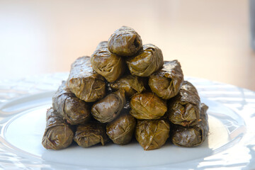 Dolma, Stuffed grape leaves