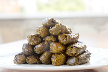 Dolma, Stuffed grape leaves