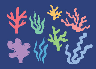 산호 일러스트 모음