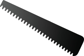 Hand Saw Icon Black Silhouette Tool Graphic