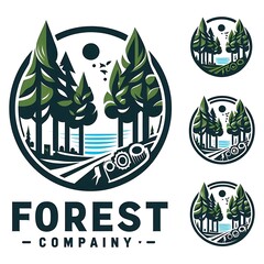 Imagine a minimalist logo image for a design company, designed to convey sophistication, creativity and professionalism. In the center of the composition, an incomplete circle stands out, symbolizing.