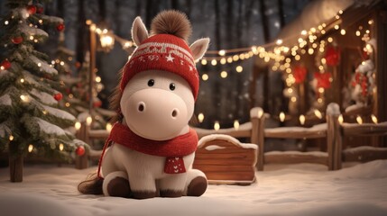 Symbol of 2026 New Year horse