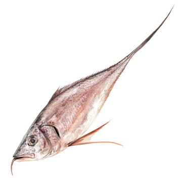 Lancetfish isolated image illustration on transparent background