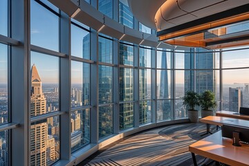 Innovative Window Designs in Skyscraper Business Environments