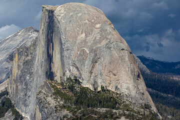 Close up of Half Dome at Yosemite National Park