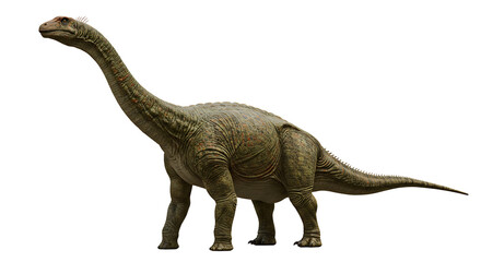 Camarasaurus A longnecked dinosaur with textured green and brown skin