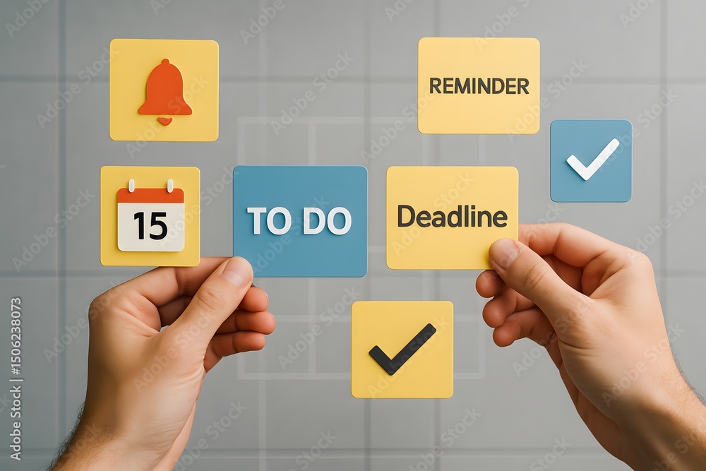 Poster task management interface