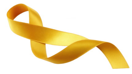 Golden Awareness Ribbon