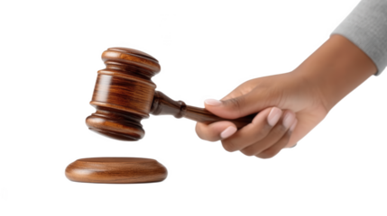 Legal Judgement Hammer Striking