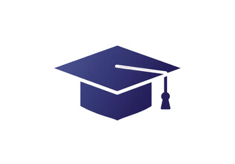 Graduation Cap Illustration Education Success Mortarboard Isolated Design