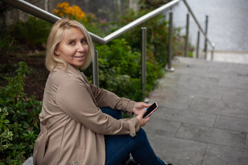 Fototapeta premium middle aged business Women in Focus