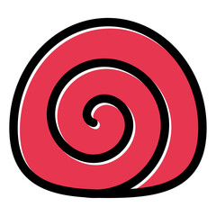 roll cake icon