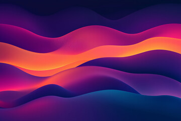 abstract colorful waves