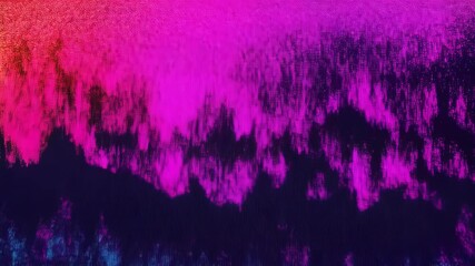 Colorful gradient landscape abstract background with yellow, orange, blue, green and dark violet hues in a textured style - Powered by Adobe