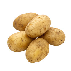 Fresh Organic Potatoes - High-Quality Farm Produce isolated PNG or JPEG Background