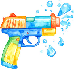 물총 일러스트