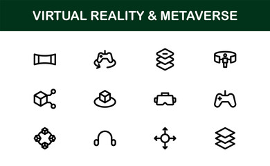 New Year and Celebration Icon Set Featuring Fireworks, Party, Festive Decor, Countdown, and Holiday Symbols in a Modern, Vector-Based Design