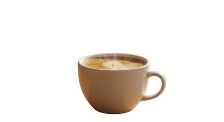 Obraz premium Isolated Coffee Cup with Steam on Transparent Background Photo
