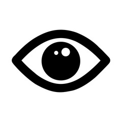 Eye Icon Vector for Vision and View