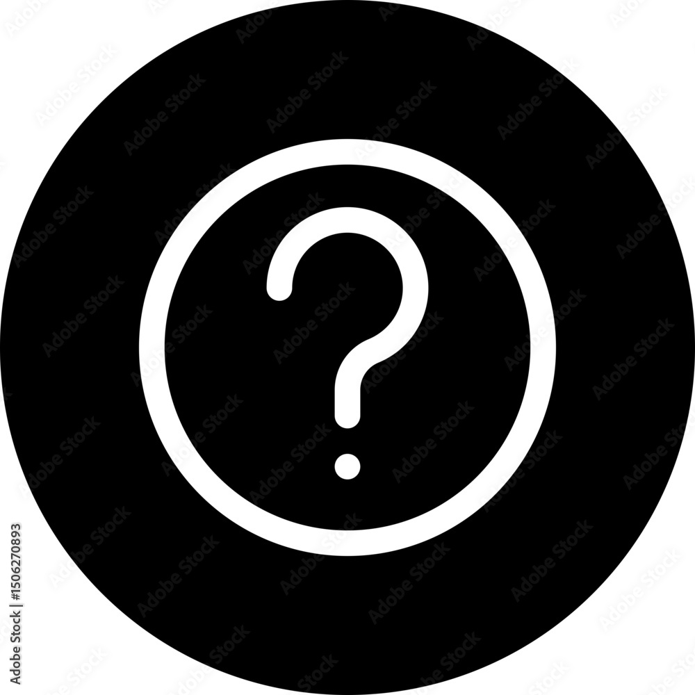 Poster question mark sign icon, faq button. asking questions. ask for help. question mark stamp. need infor