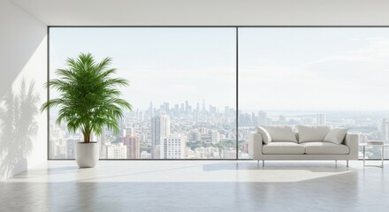 Modern Apartment with Panoramic City View