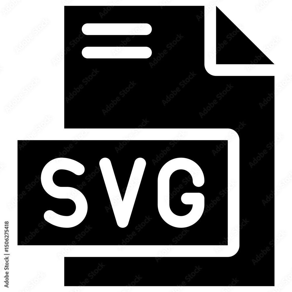 Poster svg file format vector icon, isolated on abstract background. silhouette icon.