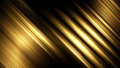 背景が黒色の金のグラデーション。Gold gradient with black background.