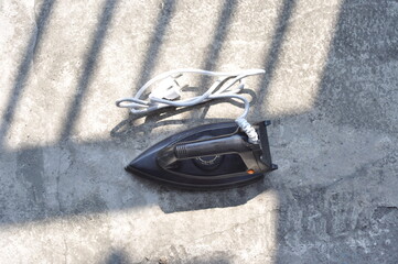 an electric iron
