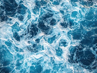 Obraz premium Rippled sea foam texture