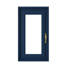 wooden window with a white background