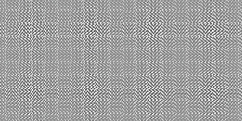 Seamless Black and White Optical Illusion Pattern, Abstract Modern Wavy Line Repeat Background in Grayscale, Hypnotic Geometric Design: Intricate Black and White Motif.