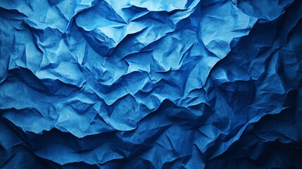 Obraz premium Intricate blue paper texture for artistic and design projects