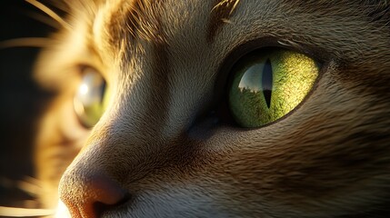 Close-up of a Cat's Eye