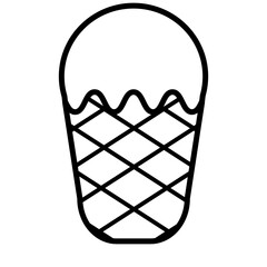 ice cream cone cartoon