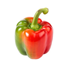 Red and Green pepper isolated PNG or Transparency Background