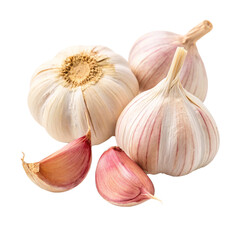 garlic and cloves isolated PNG or Transparency Background