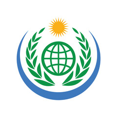 Obraz premium green earth globe