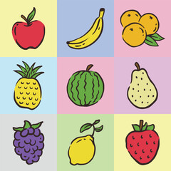 Fruit Vector Collection