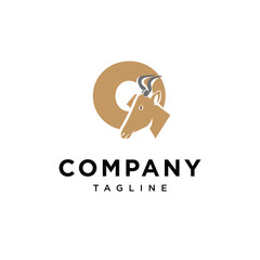 Letter Q Kongoni Logo Icon Vector