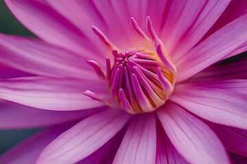 captivating close-up of a pink lotus flower