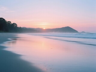 Beautiful early morning at Byron Bay