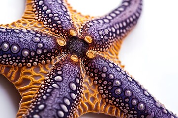starfish showcasing its intricate texture and unique star shape