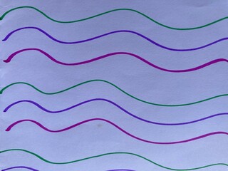 seamless wave pattern colorful