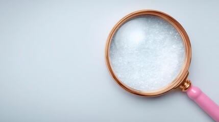 Fototapeta premium Magnifying Glass 2026 Vision Goals Future Forecasting Research Analysis Strategy P