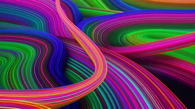 abstract background of colorful lines