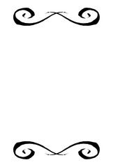 飾り枠のフレームイラスト