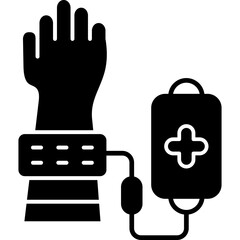 Blood Transfusion Icon