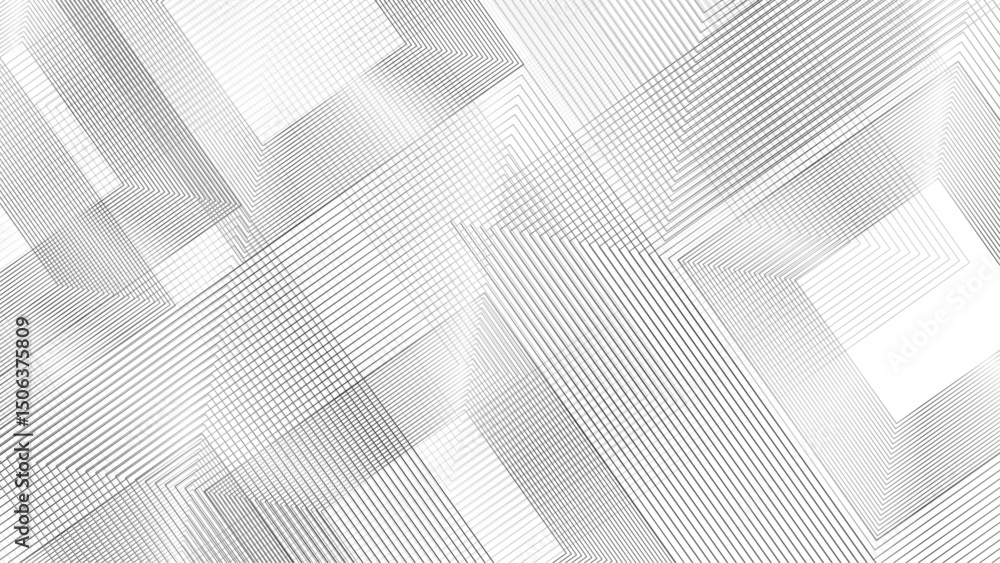Poster abstract halftone lines background, geometric dynamic pattern, modern simple line pattern vector ilu