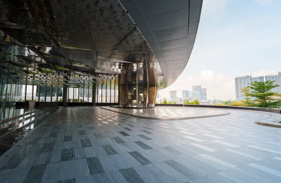 KUALA LUMPUR, MALAYSIA - May 20, 2024 :Tun Razak Exchange main entrace. The Tun Razak Exchange development by 1MDB in the heart of Kuala Lumpur for international finance and business.