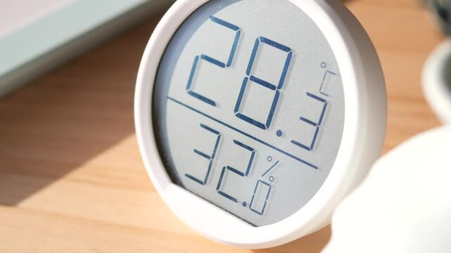 Monitor indoor temperature and humidity levels for comfort
